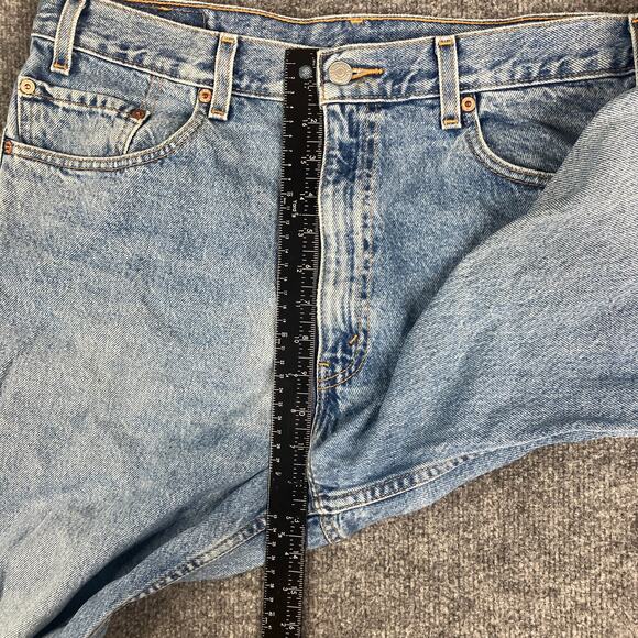 Levi's 550 Jeans Mens 38x30 Blue Relaxed Fit Straight Leg Mid Rise Vintage - Picture 4 of 9